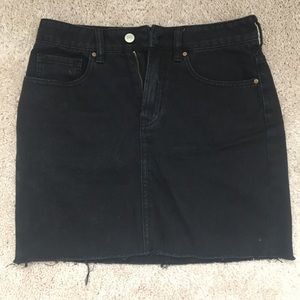 Pacsun Black Denim Skirt